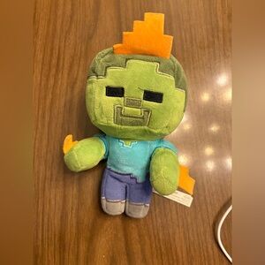 Minecraft Happy Explorer Zombie Plush Toy Collectible